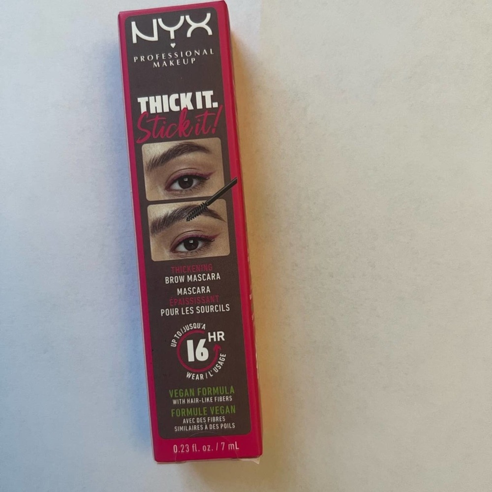 NYX Brow Mascara Thick It Stick It Cool Ash Brown New